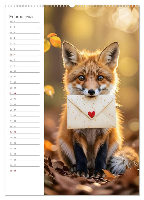 Ich hab an dich gedacht - Ein Geburtstagskalender voller kleiner Gesten (CALVENDO Premium Wandkalender 2027)