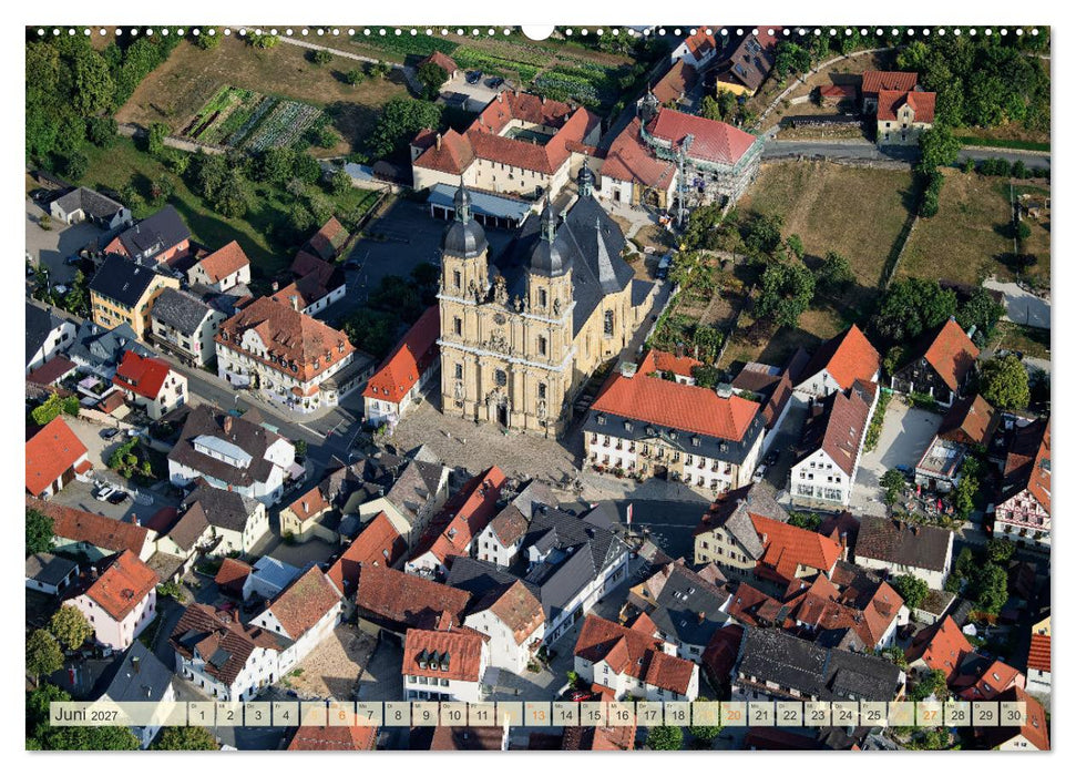 Oberfranken aus der Vogelperspektive (CALVENDO Wandkalender 2027)