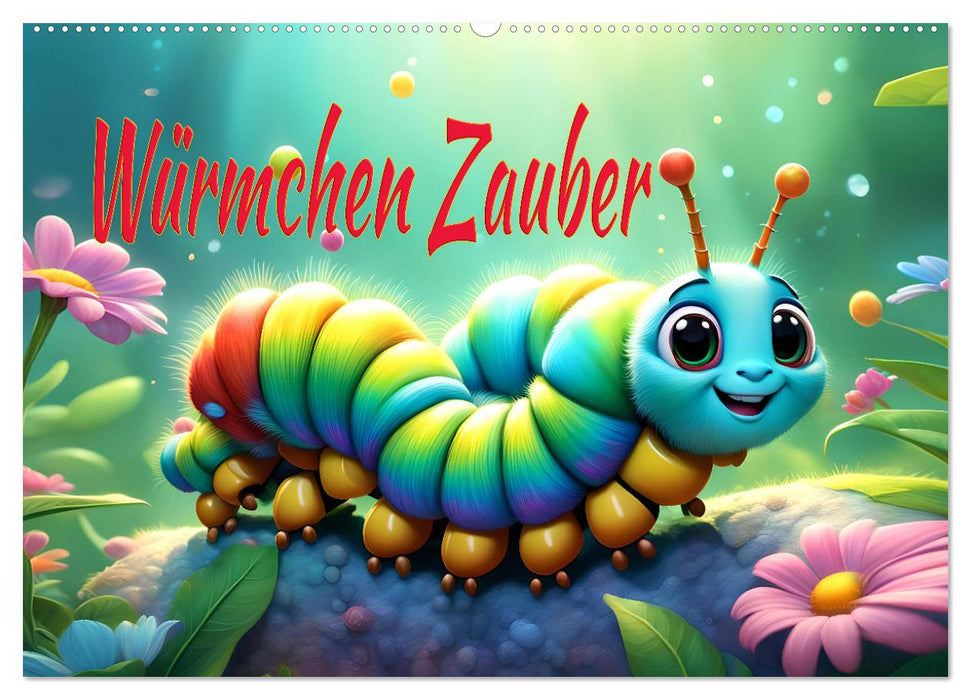 Würmchen Zauber (CALVENDO Wandkalender 2027)