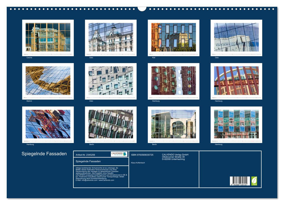 Spiegelnde Fassaden (CALVENDO Wandkalender 2027)