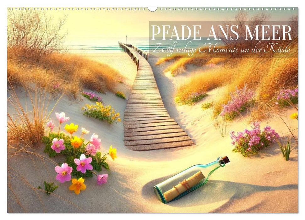 Pfade ans Meer (CALVENDO Wandkalender 2027)