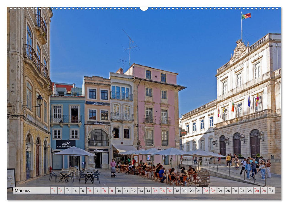 Portugal - Porto, Coimbra, Lissabon (CALVENDO Wandkalender 2027)