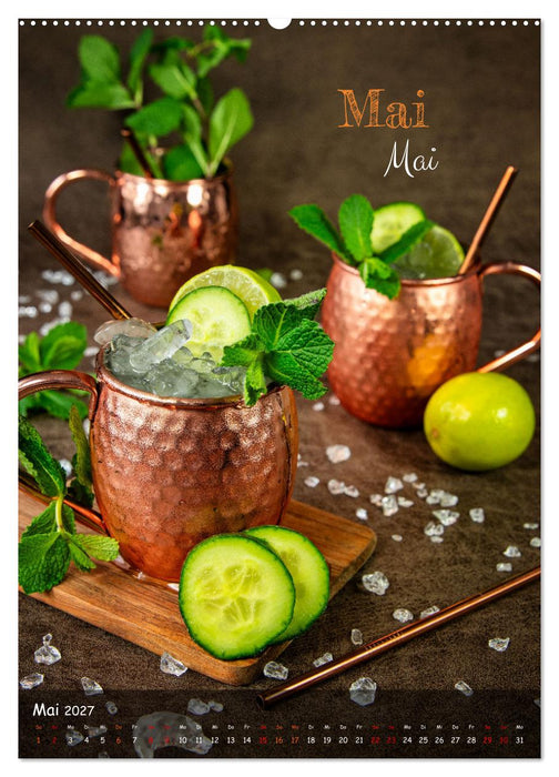 Mix it up - Cocktails (CALVENDO Premium Wandkalender 2027)