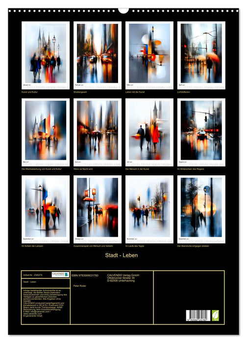 Stadt - Leben (CALVENDO Wandkalender 2027)