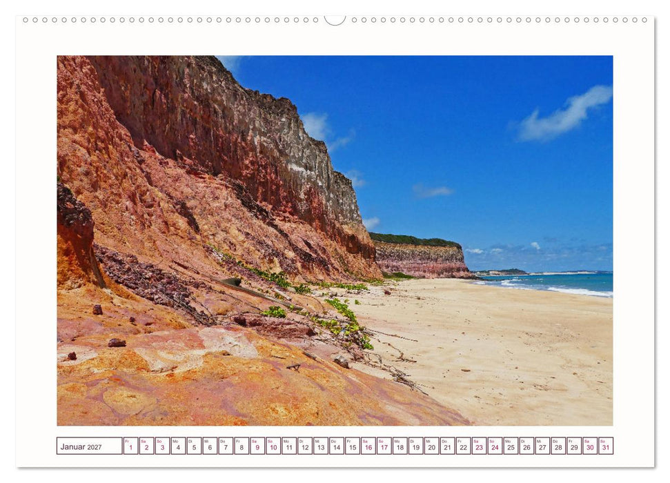 Natures-Designs - farbenfrohe Felsküsten in Brasilien (CALVENDO Premium Wandkalender 2027)