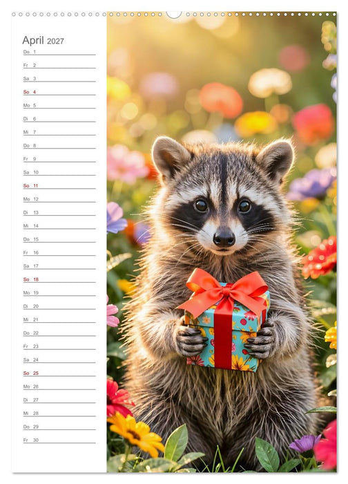 Ich hab an dich gedacht - Ein Geburtstagskalender voller kleiner Gesten (CALVENDO Wandkalender 2027)