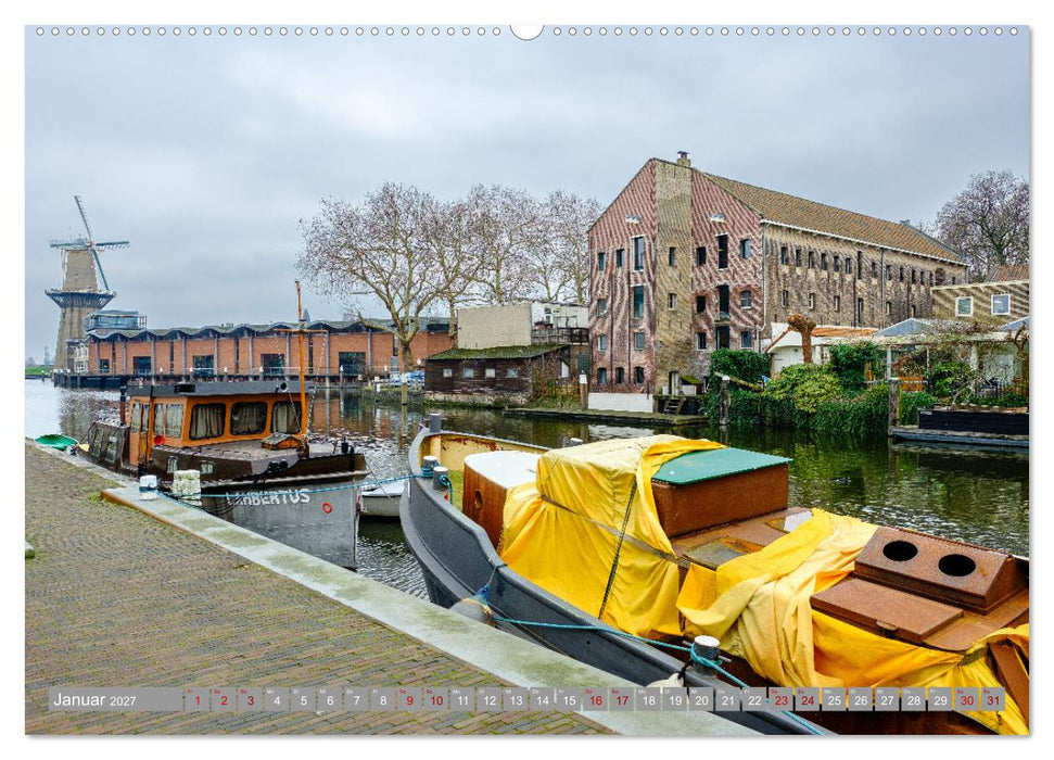 Ein Blick auf Schiedam (CALVENDO Wandkalender 2027)