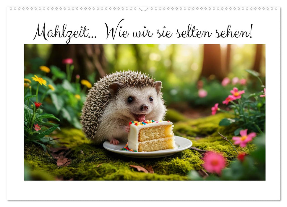Mahlzeit... Wie wir Sie selten sehen! (CALVENDO Wandkalender 2027)