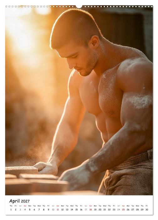 Hot Builders - Hard at Work (CALVENDO Monthly Calendar 2027)