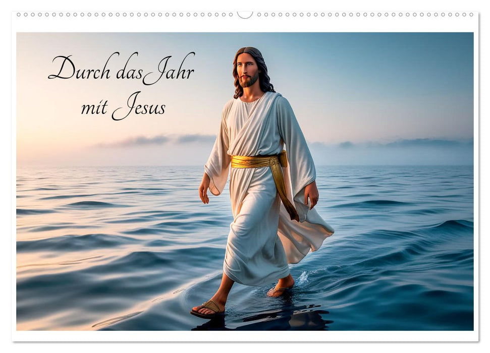 Durch das Jahr mit Jesus (CALVENDO Wandkalender 2027)