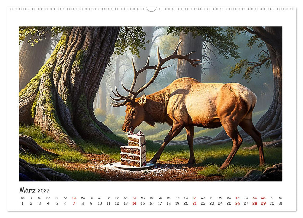 Mahlzeit... Wie wir Sie selten sehen! (CALVENDO Premium Wandkalender 2027)