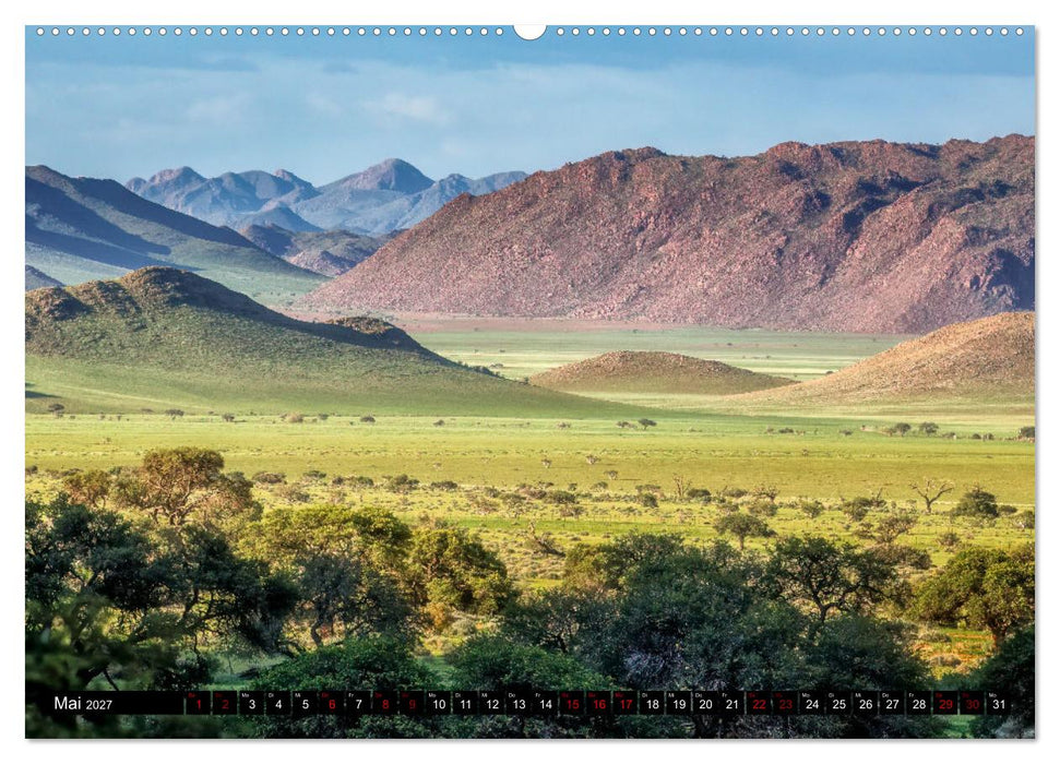 Namibia - Land der Kontraste (CALVENDO Wandkalender 2027)