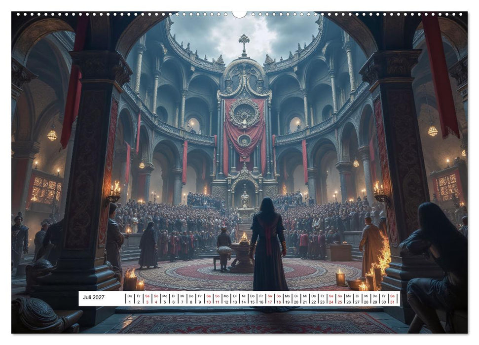 Zurück nach Rom - Das Leben in der Antike (CALVENDO Premium Wandkalender 2027)