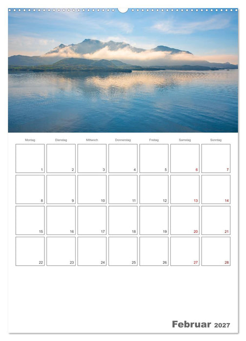 Norwegen - Reiseplaner (CALVENDO Wandkalender 2027)