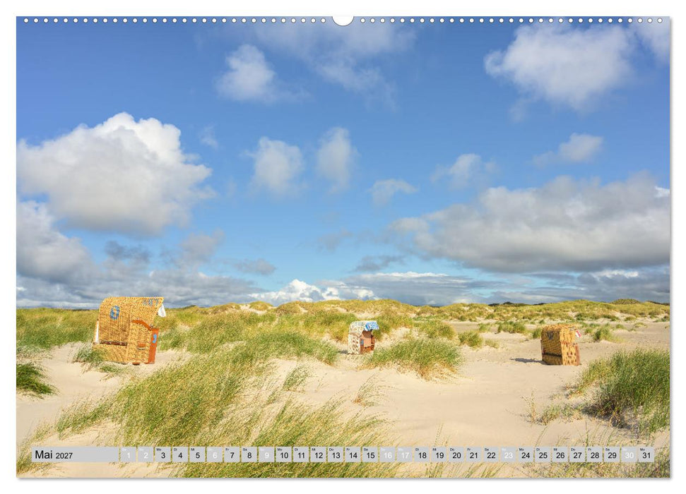 Wunderschöne Nordsee - Faszinierende Küstenlandschaften (CALVENDO Wandkalender 2027)