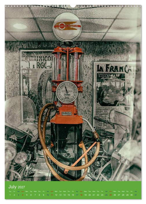 Fuel vintage pumps (CALVENDO Premium-Calendar 2027)