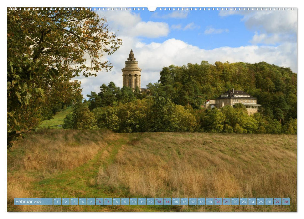 Wartburgstadt Eisenach - Reise durch das schöne Thüringen (CALVENDO Premium Wandkalender 2027)