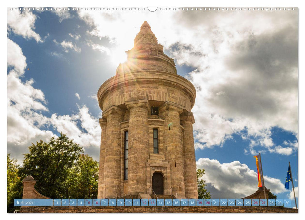 Wartburgstadt Eisenach - Reise durch das schöne Thüringen (CALVENDO Premium Wandkalender 2027)