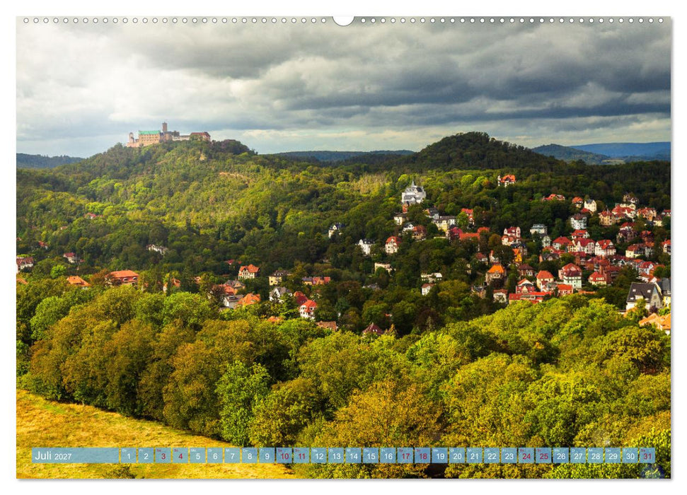 Wartburgstadt Eisenach - Reise durch das schöne Thüringen (CALVENDO Premium Wandkalender 2027)
