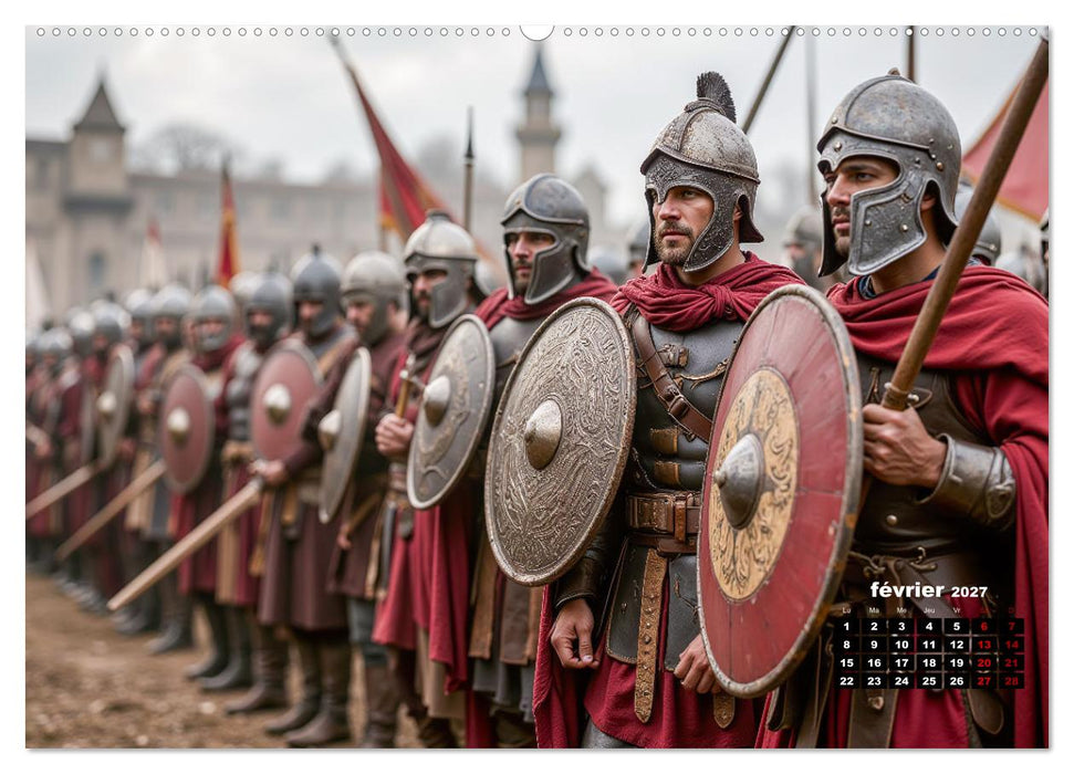 La vie pendant l'Antiquité - Rome et les Romains (CALVENDO Calendrier supérieur 2027)