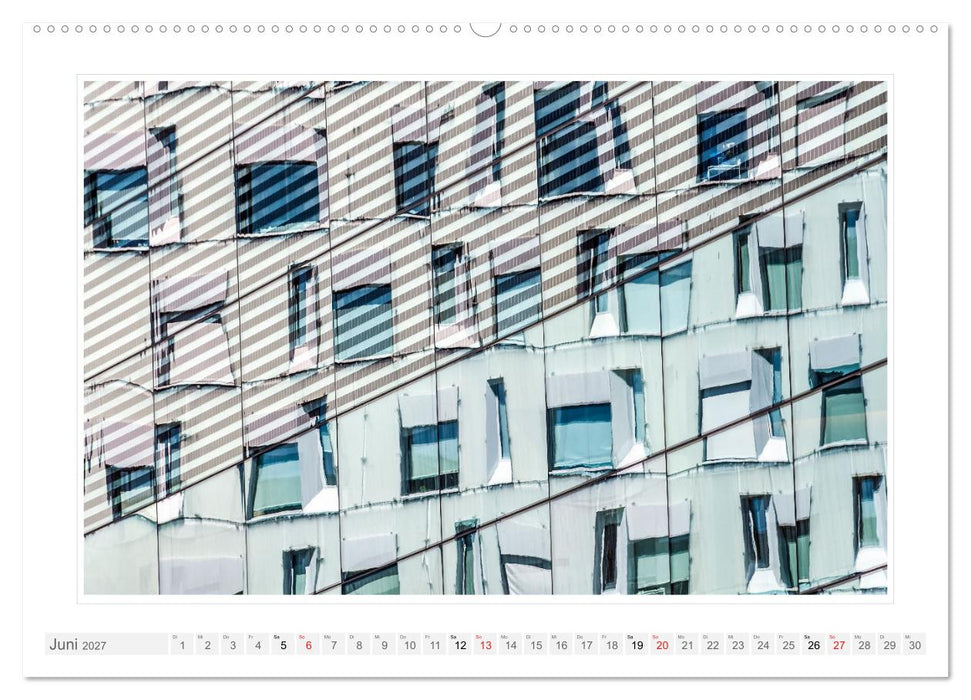 Spiegelnde Fassaden (CALVENDO Premium Wandkalender 2027)