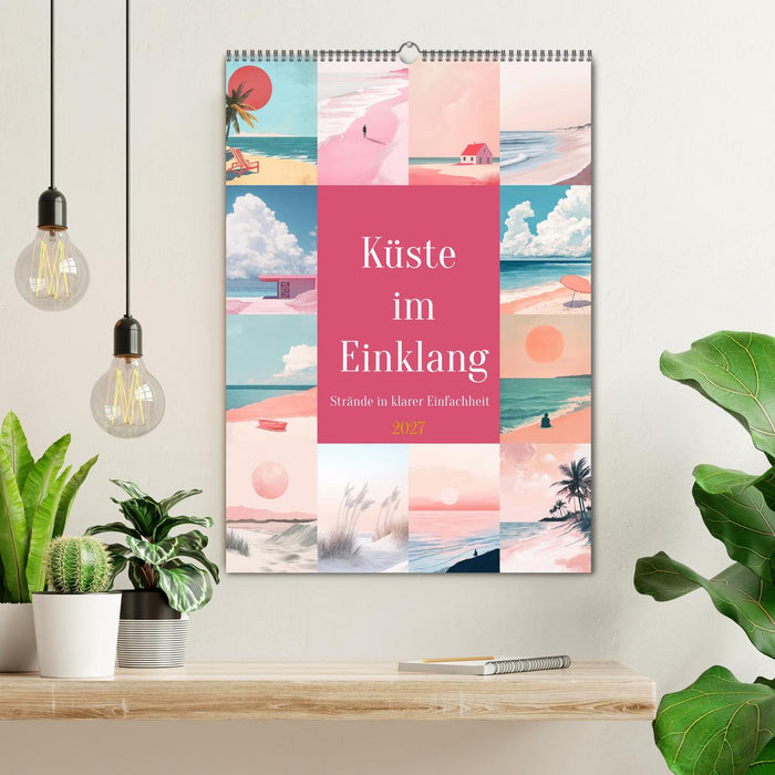 Küste im Einklang (CALVENDO Wandkalender 2027)