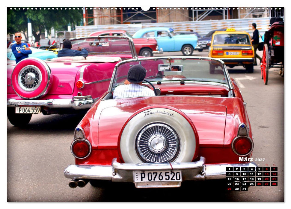 Thunderbird - Ford-Ikone der Fünfziger Jahre (CALVENDO Wandkalender 2027)