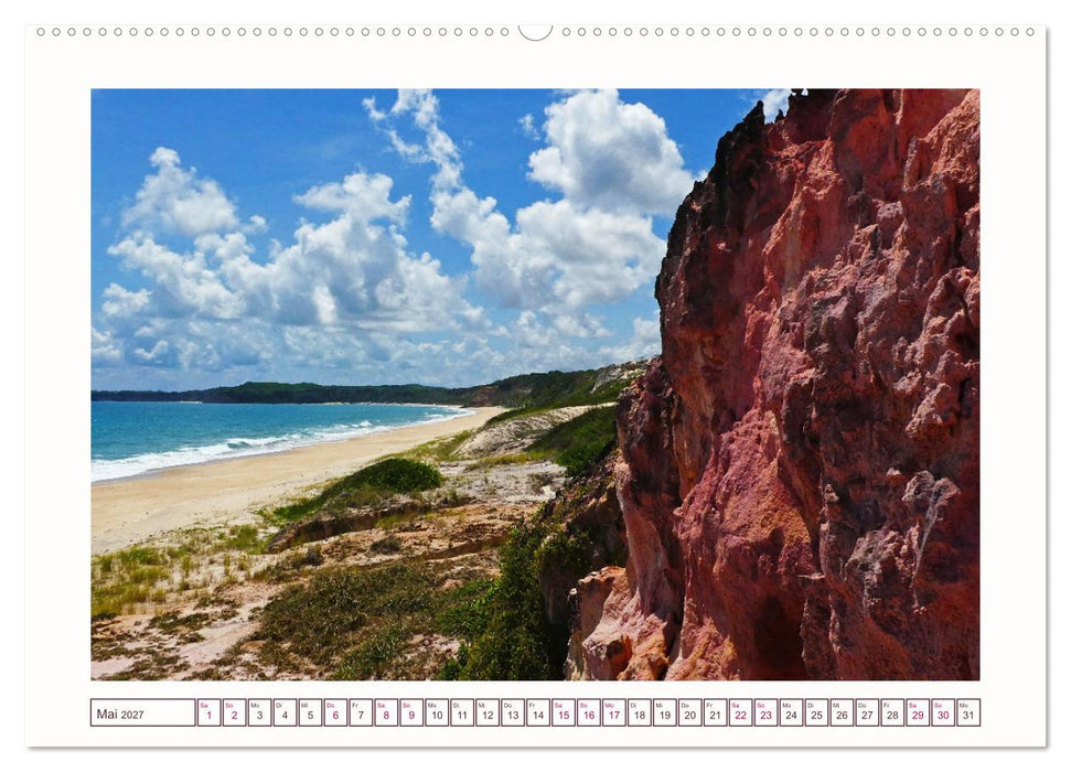 Natures-Designs - farbenfrohe Felsküsten in Brasilien (CALVENDO Wandkalender 2027)