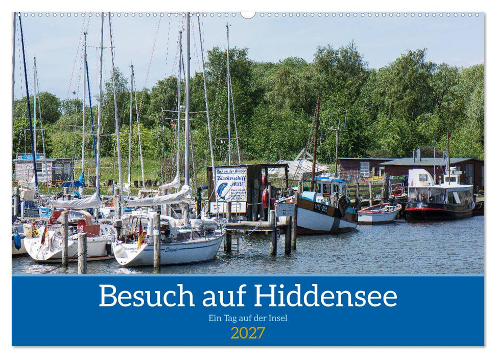 Besuch auf Hiddensee (CALVENDO Wandkalender 2027)