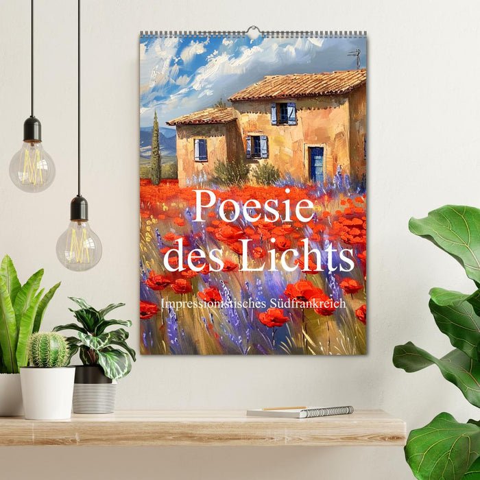 Poesie des Lichts - impressionistisches Südfrankreich (CALVENDO Wandkalender 2027)