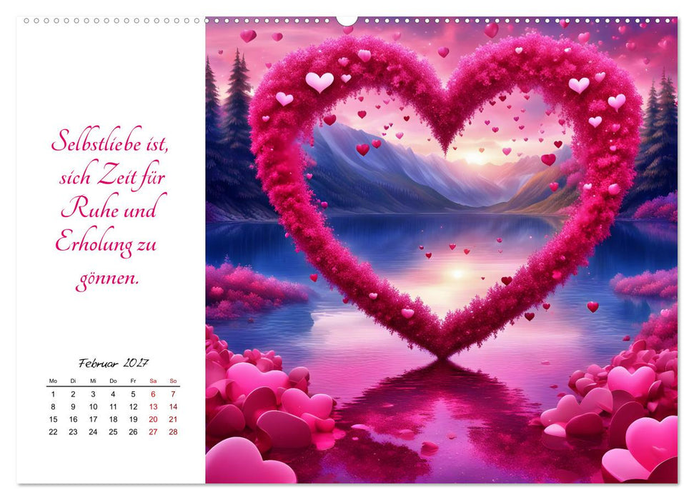 Dein Jahr gefüllt mit Selbstliebe (CALVENDO Wandkalender 2027)