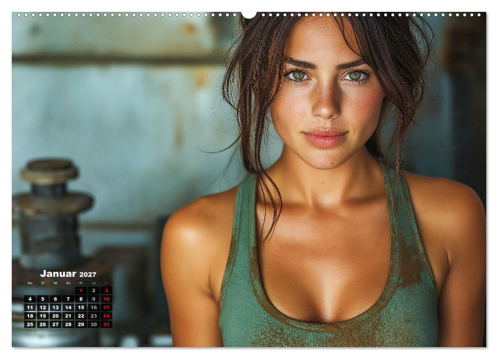 Take A Ride - Leidenschaftliche Schönheit in der Werkstatt (CALVENDO Wandkalender 2027)