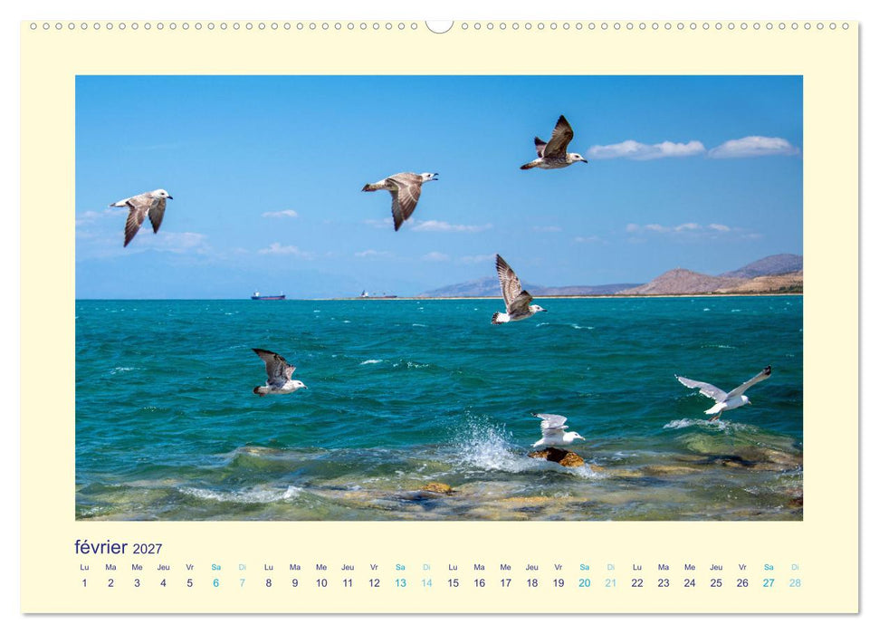Les îles mythiques de Grèce - MILOS (CALVENDO Calendrier mensuel 2027)