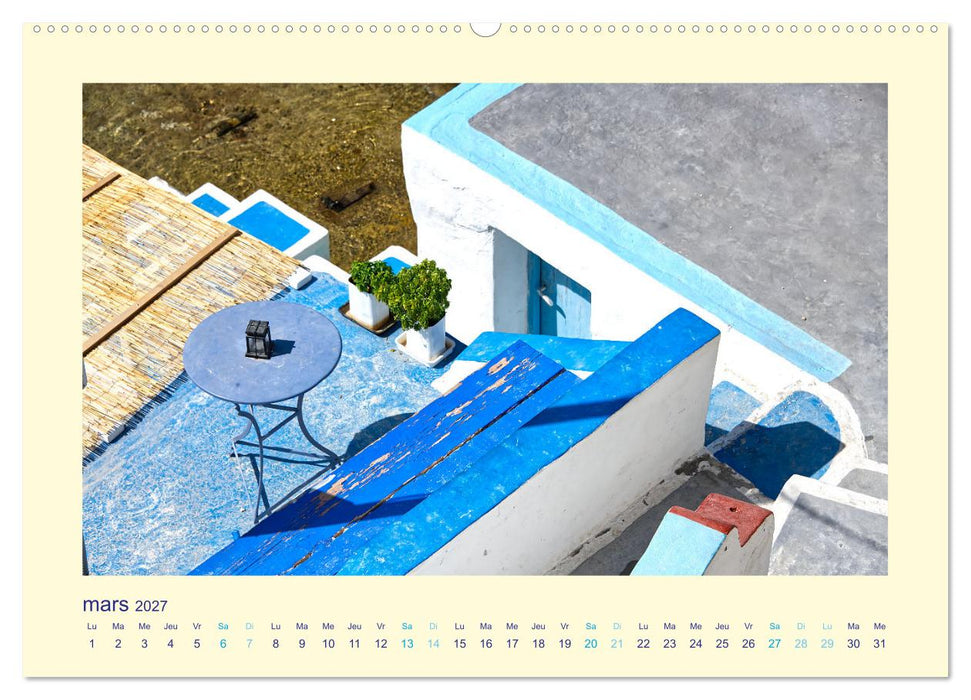 Les îles mythiques de Grèce - MILOS (CALVENDO Calendrier mensuel 2027)