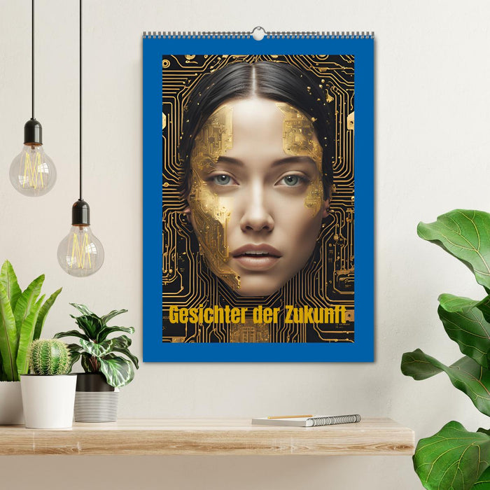 Gesichter der Zukunft (CALVENDO Wandkalender 2027)