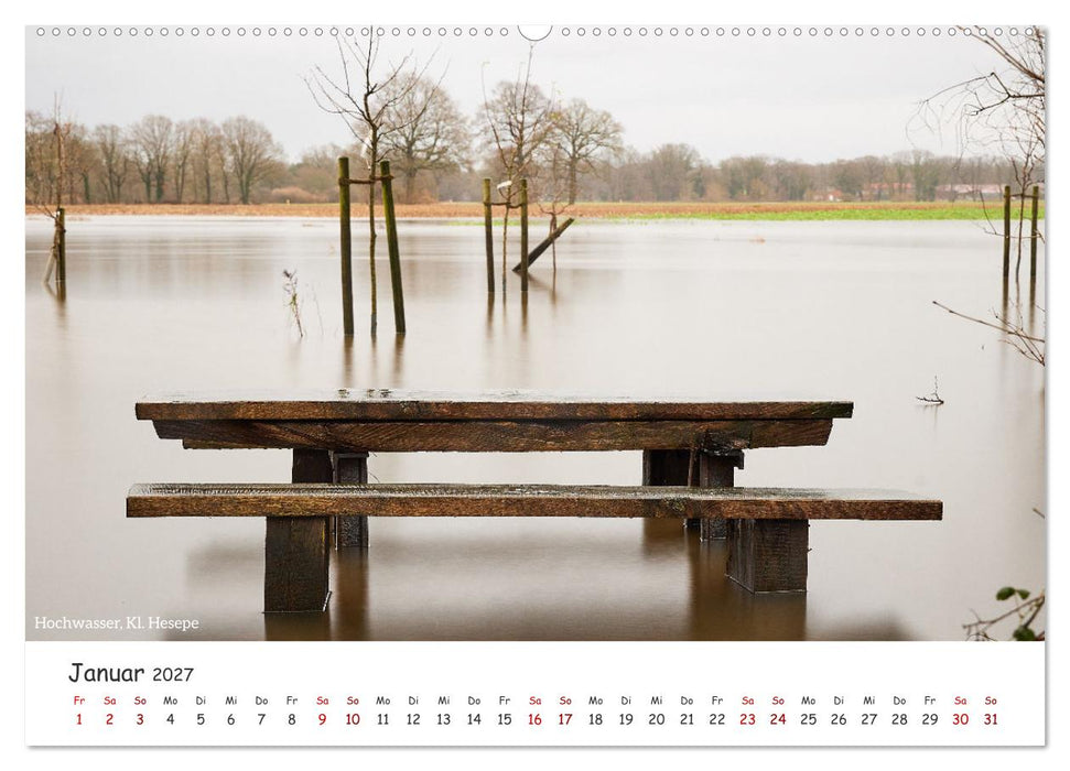 Emsland Impressionen (CALVENDO Premium Wandkalender 2027)