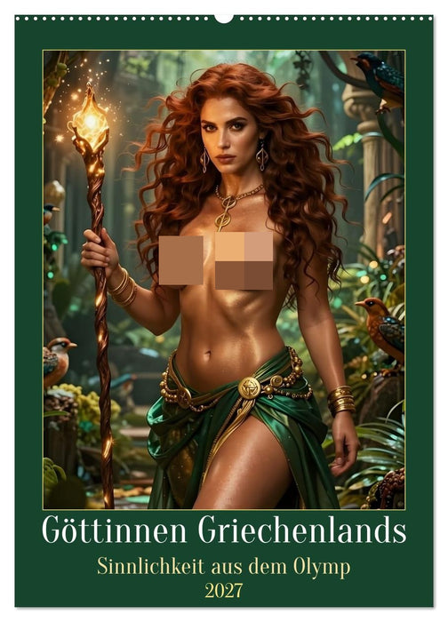 Göttinnen Griechenlands (CALVENDO Wandkalender 2027)