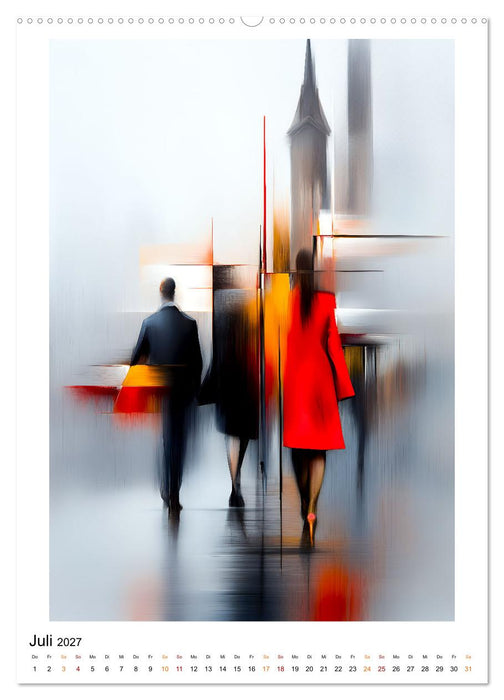 Stadt - Leben (CALVENDO Premium Wandkalender 2027)