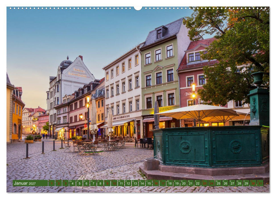 Klassikerstadt Weimar - Reise durch das schöne Thüringen (CALVENDO Premium Wandkalender 2027)