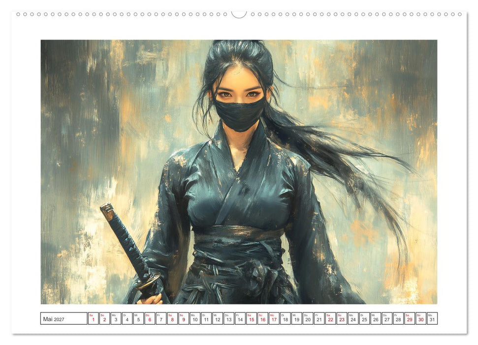 Mein Samurai (CALVENDO Premium Wandkalender 2027)