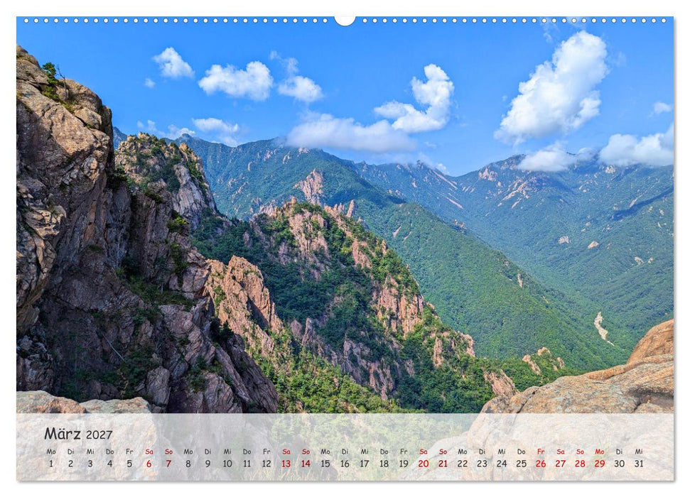 Zauberhaftes Südkorea Landschaften, Städte und Kultur (CALVENDO Wandkalender 2027)