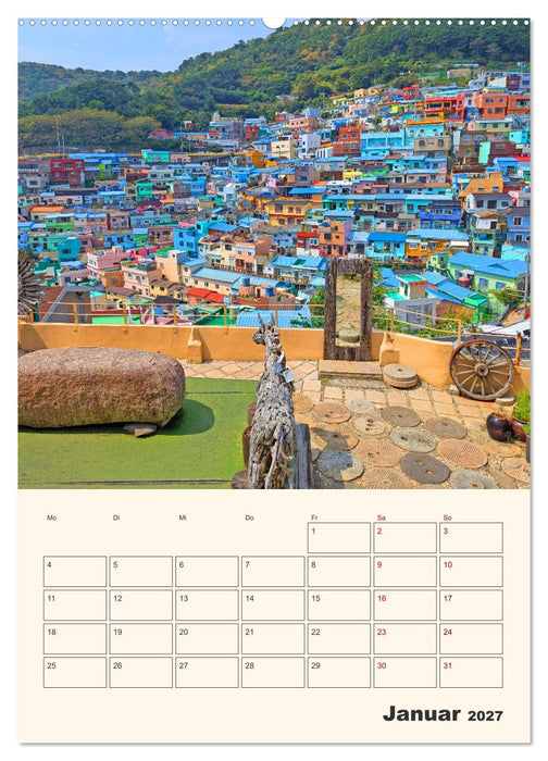 Busan - Eine Reise durch das Herz der Küstenstadt (CALVENDO Premium Wandkalender 2027)