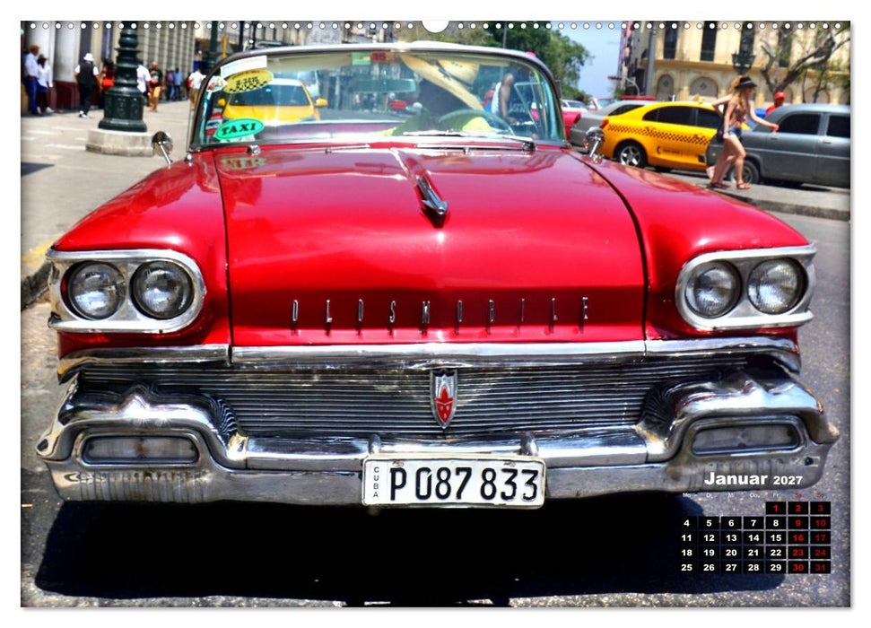 Der rote Star. Oldsmobile Starfire 98 (CALVENDO Premium Wandkalender 2027)
