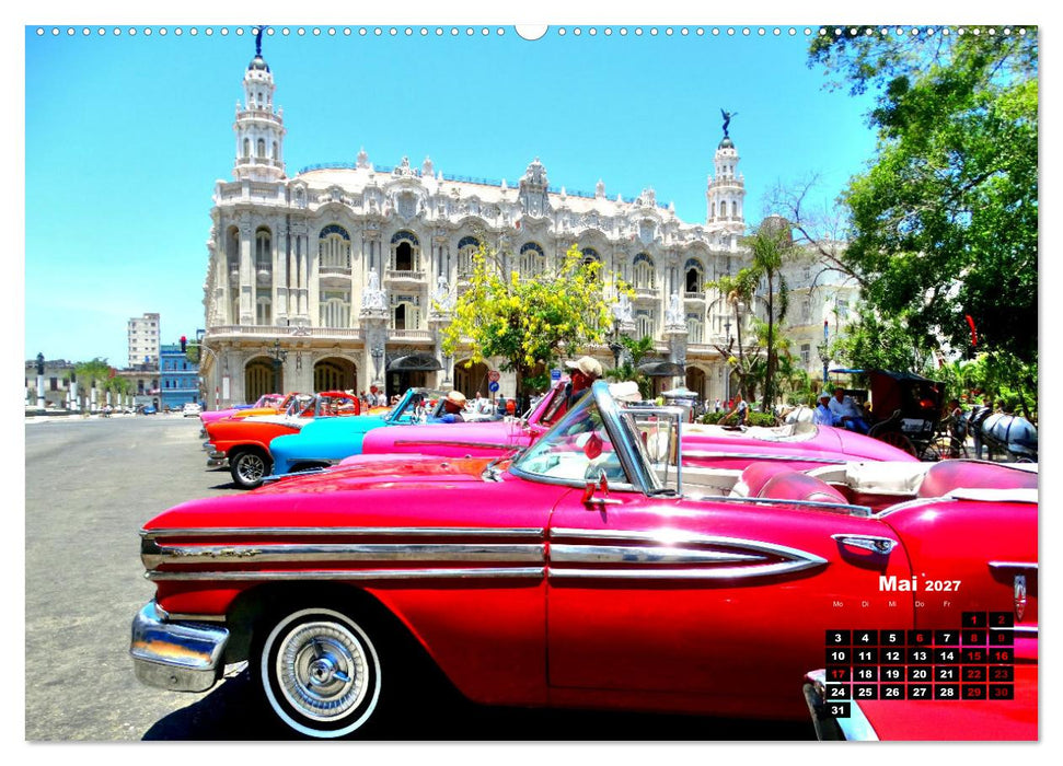 Der rote Star. Oldsmobile Starfire 98 (CALVENDO Premium Wandkalender 2027)