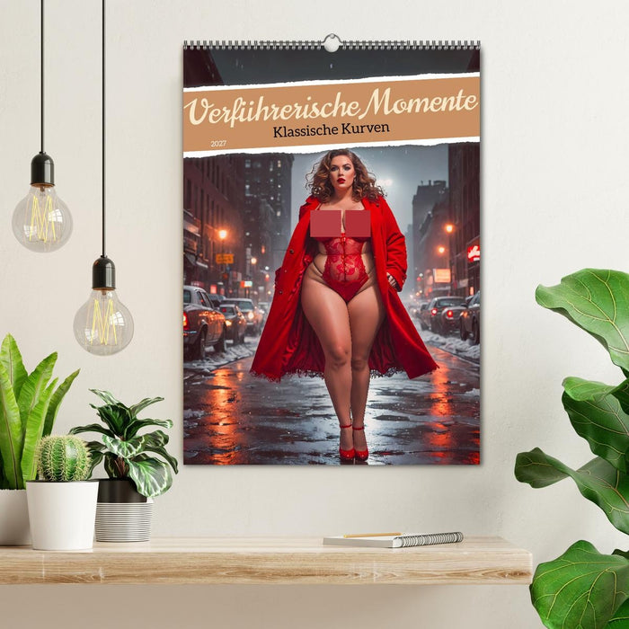 Verführerische Momente - Klassische Kurven (CALVENDO Wandkalender 2027)
