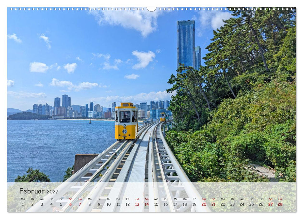 Zauberhaftes Südkorea Landschaften, Städte und Kultur (CALVENDO Premium Wandkalender 2027)