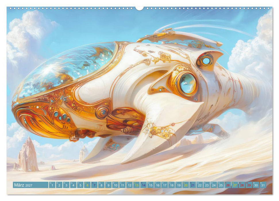 Science Fiction - Originelle Welten (CALVENDO Wandkalender 2027)