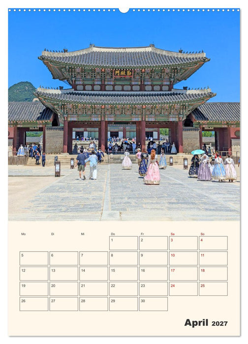 Entdecke Seoul (CALVENDO Wandkalender 2027)
