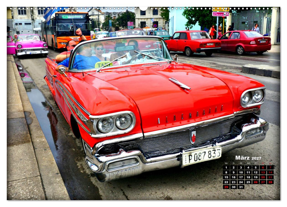 Der rote Star. Oldsmobile Starfire 98 (CALVENDO Wandkalender 2027)