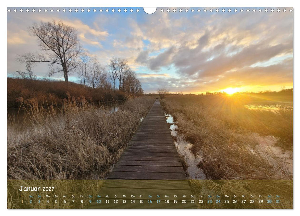 "Moorträume - Naturschönheit in Bildern" (CALVENDO Wandkalender 2027)